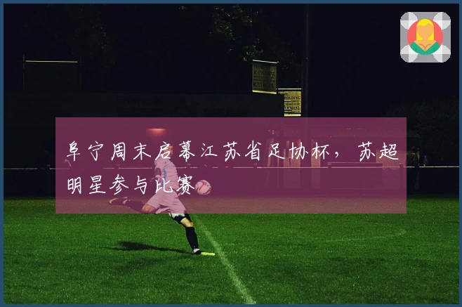 阜宁周末启幕江苏省足协杯，苏超明星参与比赛